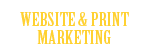 Website & Print Marketing